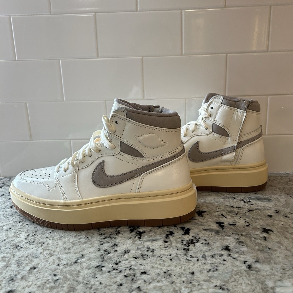 Nike Air Jordan 1 Elevate High SE Women's Sz 8.5 Sail Pale Gum Brown DZ3744 100
